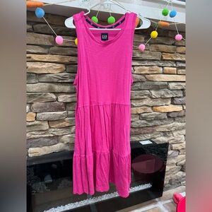 GAP Women’s Hot Pink Sleeveless Dress